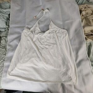 Wild Fable White Halter Top 4X